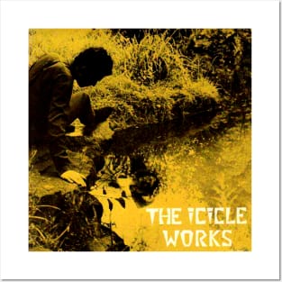 The Icicle Works New Wave Throwback 1982 Posters and Art
